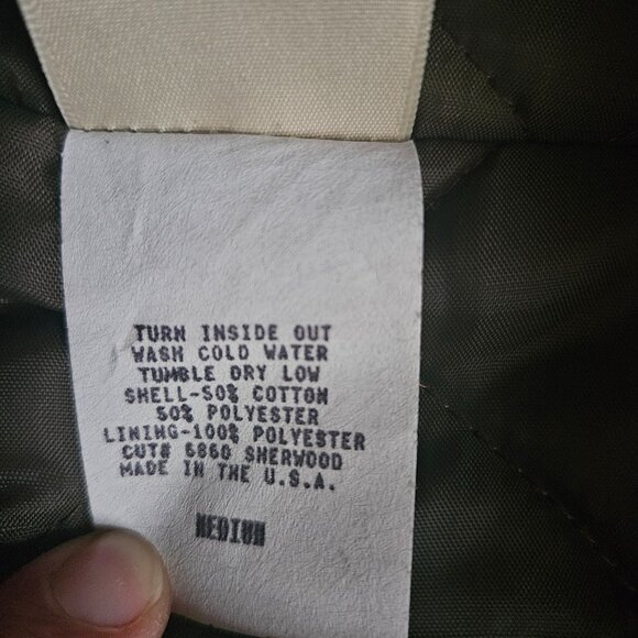 VTG Cornfield Camouflage Jacket Men’s SZ Medium USA Hunting Coat Gorpcore Bird - Picture 5 of 12